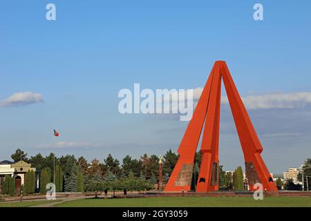 Memoire Memorial Complex in Chisinau in Moldawien Stockfoto