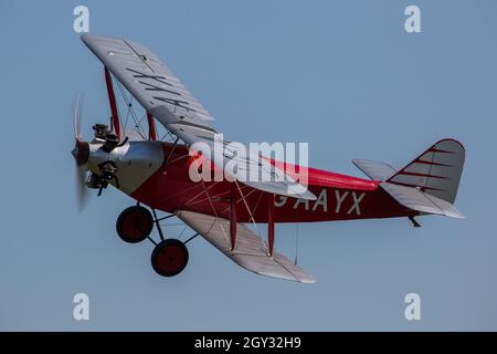 Southern Martlet auf der Shuttleworth Old Warden Airshow Stockfoto