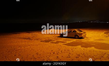 Eine kühle Wolkenlandschaft, aufgenommen an anthonys Nase, arthurs Sitz, mornington Halbinsel Stockfoto