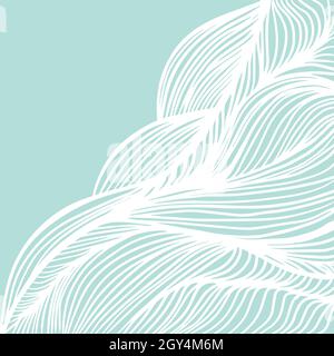 Monochromer Hintergrund mit eleganten Linien. Vektorgrafik Stock Vektor