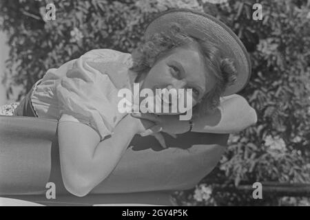 Der österreichischen Fictitious character Gusti Wolf, Deutschland 1930er Jahre sterben. Österreichische Schauspielerin Gusti Wolf, Deutschland 1930. Stockfoto