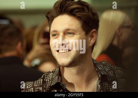 Niall Horan auf der Start- und Landebahn EMPORIO ARMANI SS22 während der Milan Fashion Week am 2021. September - Mailand, Italien. 23/09/2021 Stockfoto