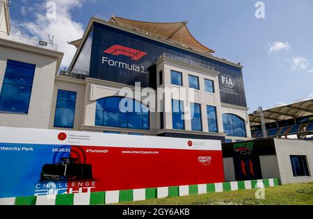 Istanbul, Türkei. Oktober 2021. Track Impression, F1 Grand Prix der Türkei im Intercity Istanbul Park am 7. Oktober 2021 in Istanbul, Türkei. (Foto von HOCH ZWEI) Quelle: dpa/Alamy Live News Stockfoto