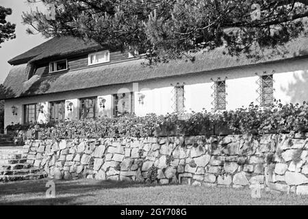 Das KdF-Sportheim Belzig in der Mark Brandenburg, Deutschland 1930er Jahre. Der Sport Club Haus in Belzig in Brandenburg, Deutschland 1930. Stockfoto