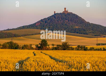 Házmburk in der Ceske Stredohori, Tschechische Republik Stockfoto