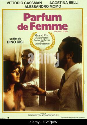 Profumo di Donna Duft einer Frau Jahr: 1974 - Italien Regie: Dino Risi Französisches Plakat Stockfoto