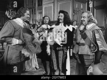 Les Trois Mousquetaires Jahr : 1953 Frankreich / Italien Regie : André Hunebelle Georges Marchal, Jacques Francois, Louis Arbessier, Félix Oudart Stockfoto