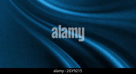 Welliger Hintergrund Glitzer Luxus Hintergrund, Bahama Blue Farbe Stockfoto