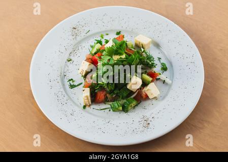 georgische nationale Küche. Menü. georgische Küche Restaurant. Stockfoto
