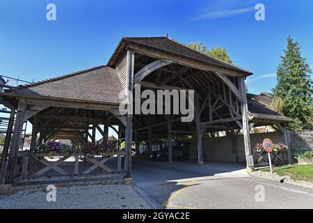 Lesmont im Département Aube in Nord-Zentral-Frankreich Stockfoto