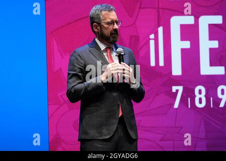 Trient, Italien. Oktober 2021. Donnerstag, Veranstaltungen in Trient, Italien, Oktober 07 2021 Quelle: Independent Photo Agency/Alamy Live News Stockfoto