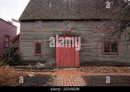 Hexenhaus in Salem, Massachusetts, USA Stockfoto