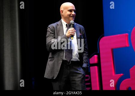 Trient, Italien. Oktober 2021. Donnerstag, Veranstaltungen in Trient, Italien, Oktober 07 2021 Quelle: Independent Photo Agency/Alamy Live News Stockfoto