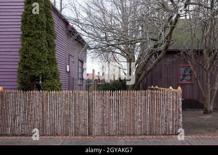 Hexenhaus in Salem, Massachusetts, USA Stockfoto