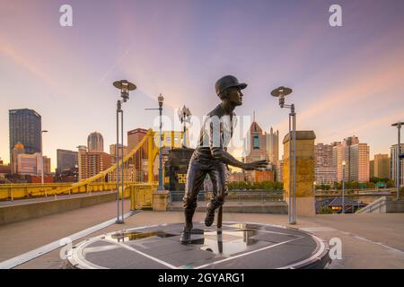 PITTSBURGH, USA - Okt 30: PNC Baseballpark in Pittsburgh, Pennsylvania am 30. Oktober 2016. Im PNC Park leben seit 20 die Pittsburgh Pirates Stockfoto