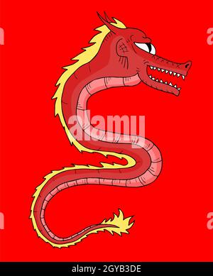 chinesischer Drache Stock Vektor