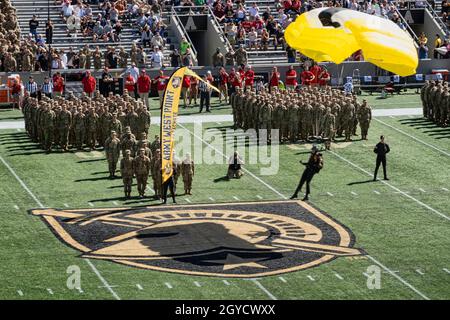 Miche Fußballstadion an der United States Military Academy, West Point, NY, USA Stockfoto