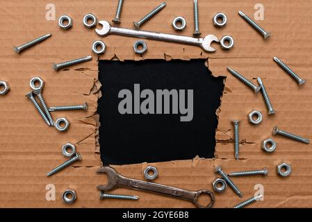 Smart Office-Pläne, Bauentwicklung Und -Planung, Neuanfang Stockfoto