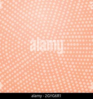 Pop Art bunte Comics Buch Magazin Cover. Punkte beige Hintergrund. Cartoon lustige gepunktete Retro-Muster. Vektor-Halbtondarstellung. Vorlage Stock Vektor