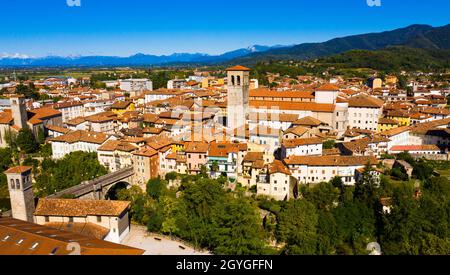 Cividale del Friuli Stadtbild, Italien Stockfoto