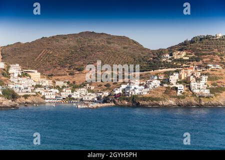 Agia Pelagia, Strand, Kreta, Griechenland, Europa Stockfoto