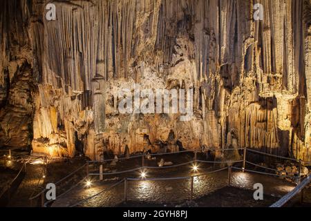 Höhle von Melidoni, Kreta, Griechenland, Europa Stockfoto