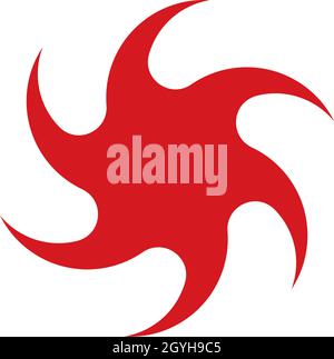 Geschäftslogo, Vortex, Wave und Spiral Icon Stock Vektor