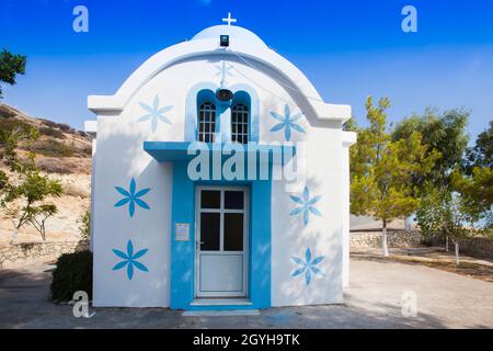 Orthodoxe Kirche, in Gra Ligia, Kreta, Griechenland, Europa Stockfoto