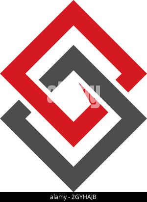 Business Corporate abstrakte Einheit vektor Logo Design Stock Vektor