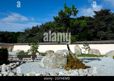 Islands of Peace, Japanischer Garten, war Memorial Park, Coventry, West Midlands, England Stockfoto