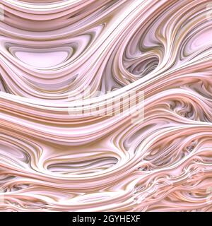 Abstrakter Hintergrund mit pastellfarbenem Pinselstrich-Design. Fließender Designhintergrund Stockfoto