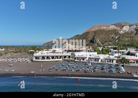 isola di Vulcano, sicilia, mediterraneo, Isole eolie Stockfoto