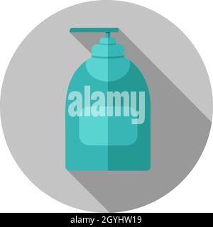 vector Flasche Seife Desinfektion Stock Vektor
