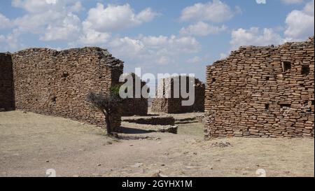 Archäologische Stätte la quemada in Villanueva Zacatecas Stockfoto