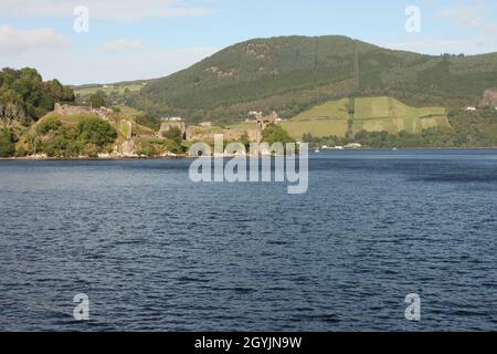 Urquhart Castle, Loch Ness, Schottland, UK Stockfoto