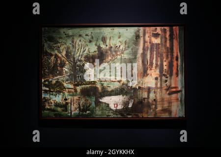 Werke von Jean-Michel Basquiat , Peter Doig , david Hockney , Bridget Riley , Radiohead x Stanley Donwood , wie man vollständig verschwinden 9-15 Oktober Christie Partner mit radiohead Thom Yorke zu präsentieren Kunstwerke von Stanley Donwood , erstellt für das Album Kid A , Angeboten in erster geöffnet 5-19 Oktober 2021 . 1-54 Neudefinition des Trends - Geschichten in der Entstehung kuratiert 9-15. Oktober 2021 . Bold Black British) Kuratiert von Aindrea Emelife, bis zum 21. Oktober wird Christie's in Zusammenarbeit mit der visionären Kuratorin Aindrea Emelife das Erbe schwarzer britischer Künstler präsentieren. Stockfoto