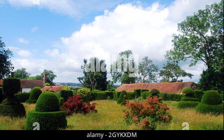 Der wunderschöne große Dixter Garten in Rye, East Sussex Stockfoto