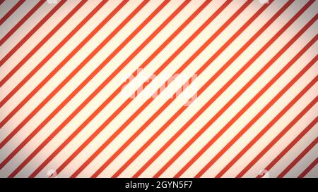 Abstrakte schräge Linien rot und weiß Übergang Hintergrund. Stockfoto