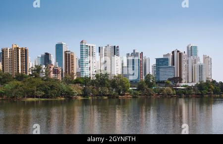 Foto des José Azevedo Parks in Londrina Brasilien Stockfoto