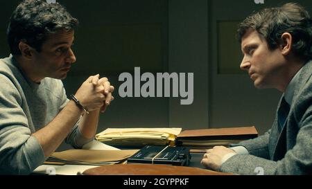 ELIJAH WOOD und LUKE KIRBY in NO MAN OF GOD (2021), Regie: AMBER SEALEY. Kredit: Firma X / Album Stockfoto