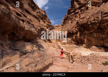 Wandern in der Red Rose City Stockfoto