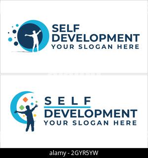 Modernes Logo für die Selbstentwicklung Stock Vektor