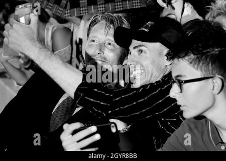 Mads Dittmann Mikkelsen wird in Venedig während des 75. Filmfestivals am 3. September 2015 in Venedig, Italien, zu sehen sein. (MVS) Stockfoto