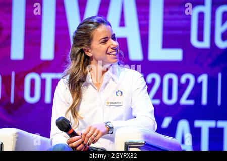 Trient, Italien. Oktober 2021. Samstag, Veranstaltungen in Trient, Italien, Oktober 09 2021 Quelle: Independent Photo Agency/Alamy Live News Stockfoto