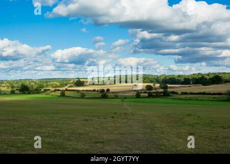 Venta Icenorum, Stätte der römischen Stadt, Stockfoto