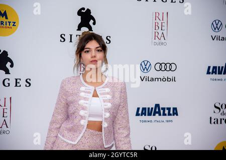 PAULA GALLEGO ACTRIZ SITGES 2021 Stockfoto