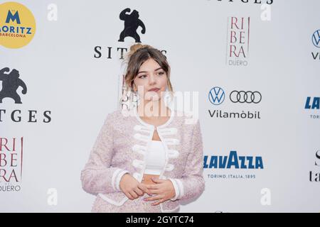 PAULA GALLEGO ACTRIZ SITGES 2021 Stockfoto