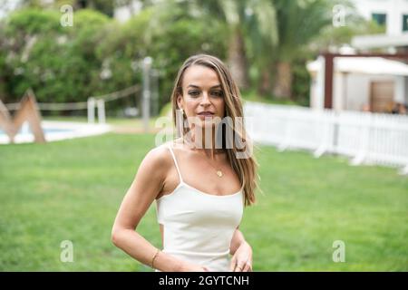 BLANCA BRADEY ACTRIZ AUSTRALIANA SITGES VESTIVAL2021 Stockfoto