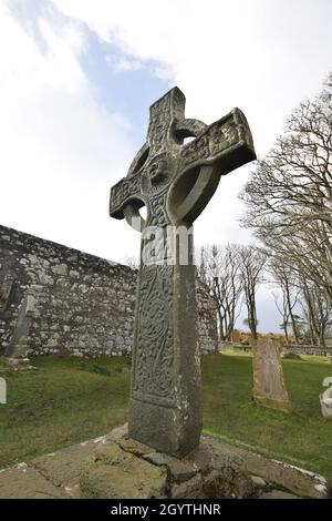 Kildalton Überqueren Sie die Isle of Islay Stockfoto