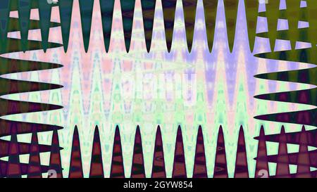 Eine abstrakte Wellig psychedelischen Hintergrundbild. Stockfoto